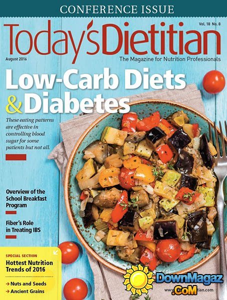 Today's Dietitian - August 2016 Today's Dietitian - August 2016