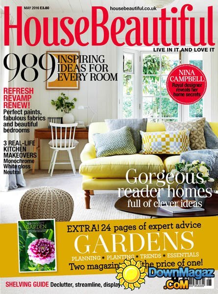 House Beautiful UK - May 2016 House Beautiful UK - May 2016