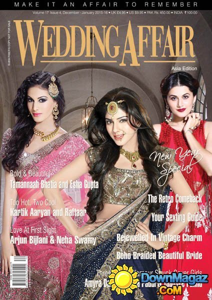 Wedding Affair - December 2015 - January 2016