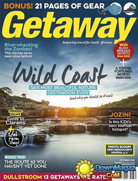 Getaway - October 2016 Getaway - October 2016