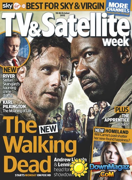 TV & Satellite Week UK - 10 October 2015 TV & Satellite Week UK - 10 October 2015