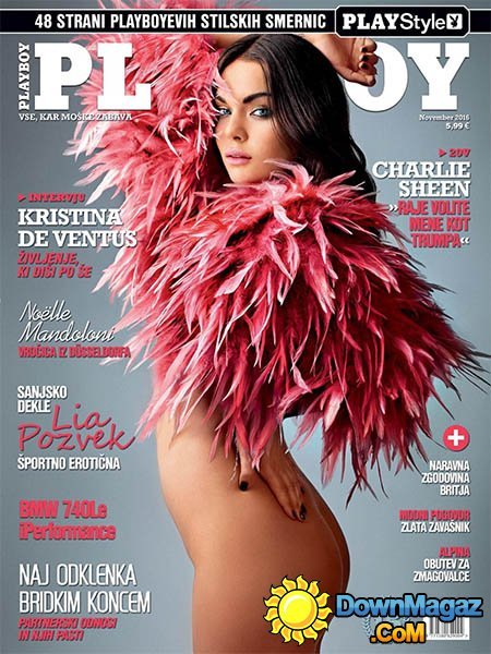 Playboy Slovenia - November 2016 Playboy Slovenia - November 2016