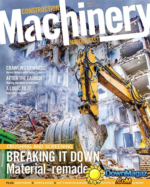 Construction Machinery Middle East - August 2014