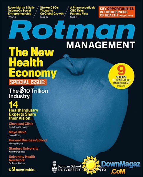 Rotman Management CA - Winter 2016 Rotman Management CA - Winter 2016