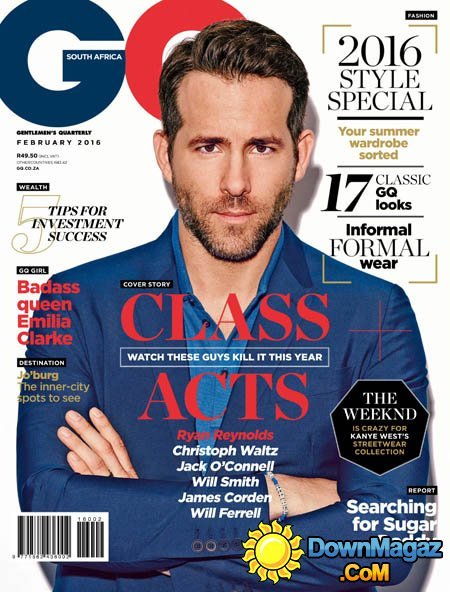 GQ South Africa - February 2016 GQ South Africa - February 2016