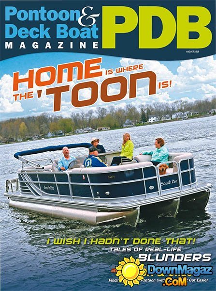 Pontoon & Deck Boat - August 2016