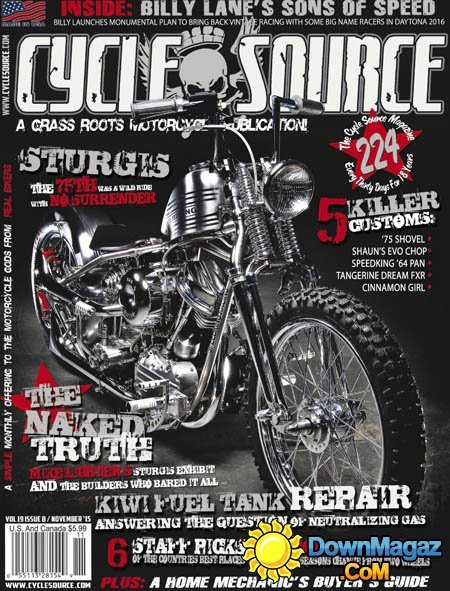 The Cycle Source USA - November 2015 The Cycle Source USA - November 2015