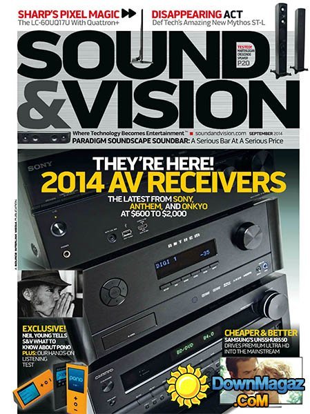 Sound & Vision - September 2014 Sound & Vision - September 2014
