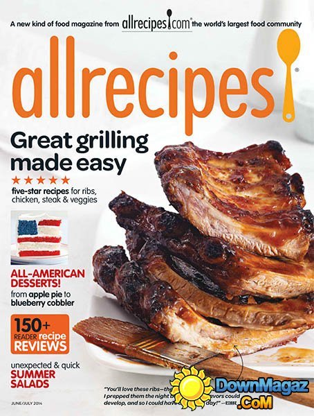 Allrecipes - June/July 2014 Allrecipes - June/July 2014
