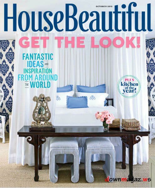 House Beautiful USA Magazine October 2012 House Beautiful USA Magazine October 2012