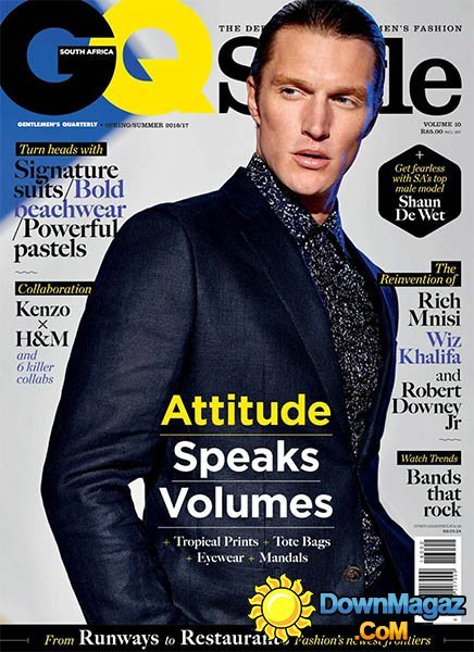 GQ Style SA - Spring - Summer 2016-2017 GQ Style SA - Spring - Summer 2016-2017