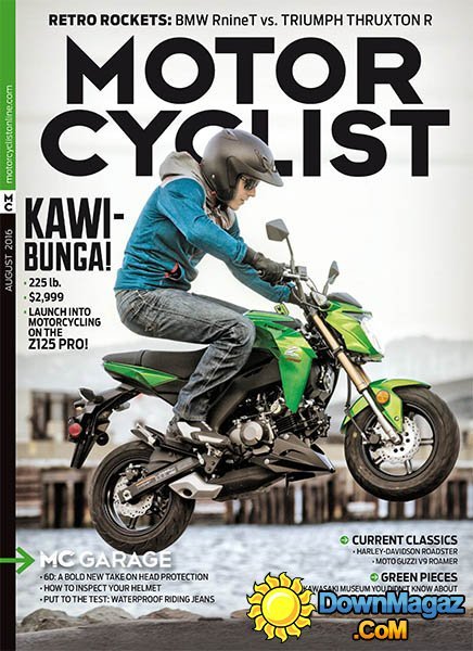 Motorcyclist - August 2016 Motorcyclist - August 2016
