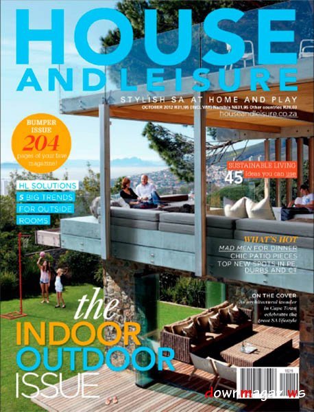 House and Leisure Magazine October 2012 House and Leisure Magazine October 2012