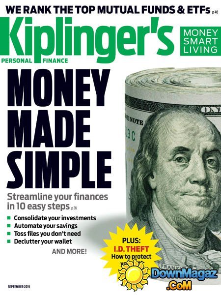 Kiplinger's Personal Finance USA - September 2015 Kiplinger's Personal Finance USA - September 2015