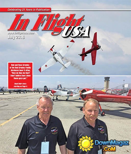 In Flight USA - July 2016