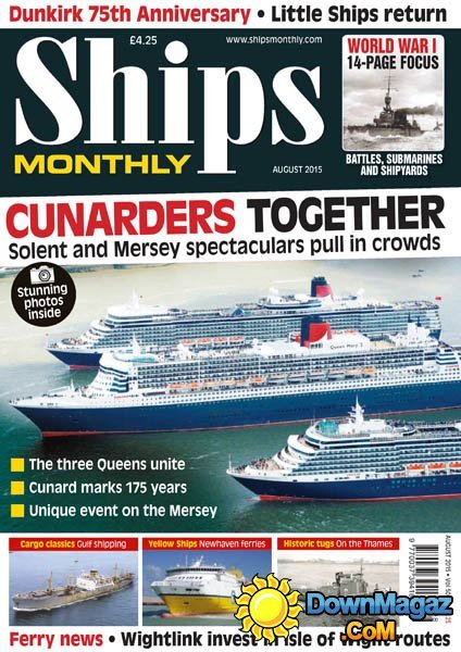 Ships Monthly - August 2015