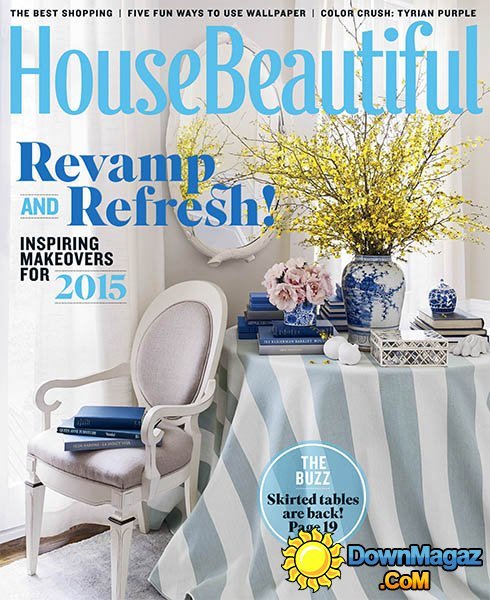 House Beautiful USA - February 2015 House Beautiful USA - February 2015