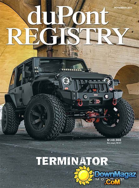 duPont REGISTRY USA - November 2015 duPont REGISTRY USA - November 2015