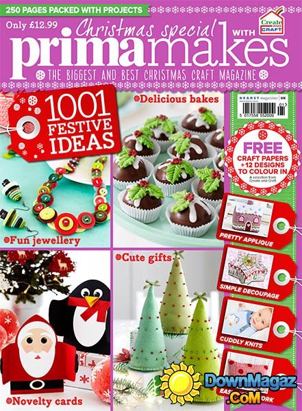 Prima Makes, Create and Craft - Xmas 2016 Prima Makes, Create and Craft - Xmas 2016
