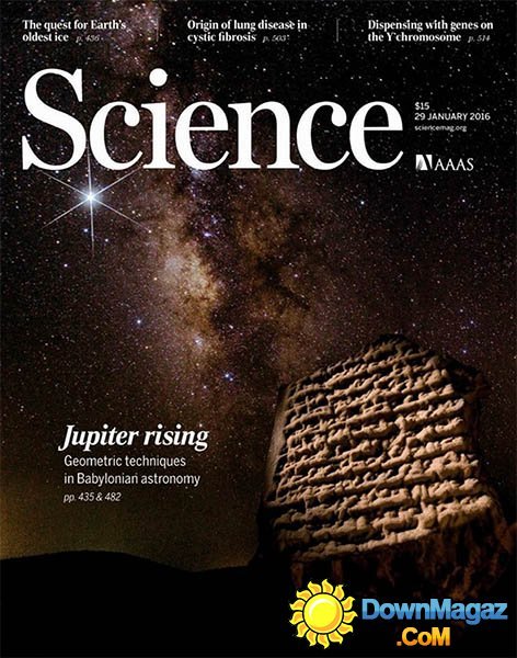 Science USA - 29 January 2016 Science USA - 29 January 2016