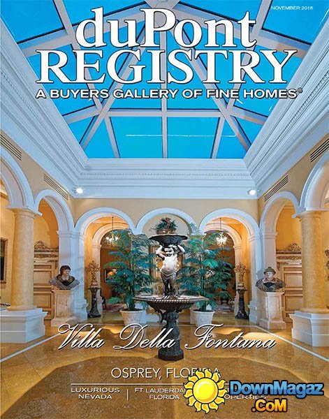 duPont REGISTRY Homes - November 2016 duPont REGISTRY Homes - November 2016