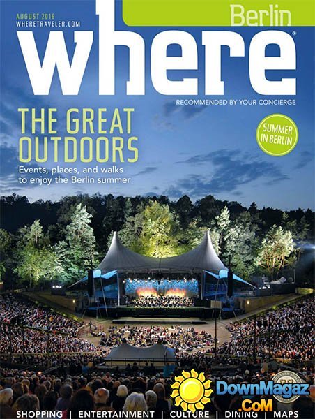 Where Berlin - August 2016 Where Berlin - August 2016