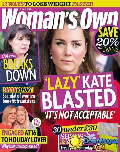 Woman's Own UK - 2 June 2014 Woman's Own UK - 2 June 2014
