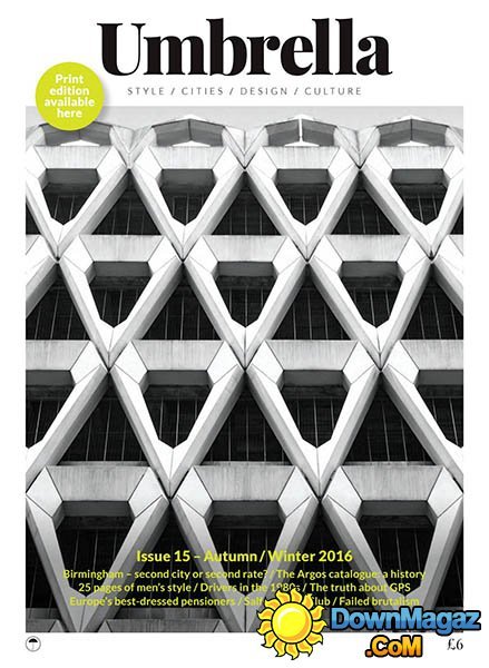 Umbrella - Issue 15, Autumn/Winter 2016 Umbrella - Issue 15, Autumn/Winter 2016