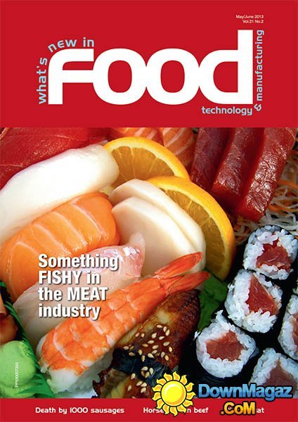 What’s New in Food Technology Vol.21, N.2 - May/June 2013 What’s New in Food Technology Vol.21, N.2 - May/June 2013