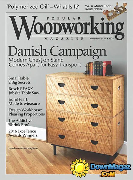 Popular Woodworking - November 2016 Popular Woodworking - November 2016