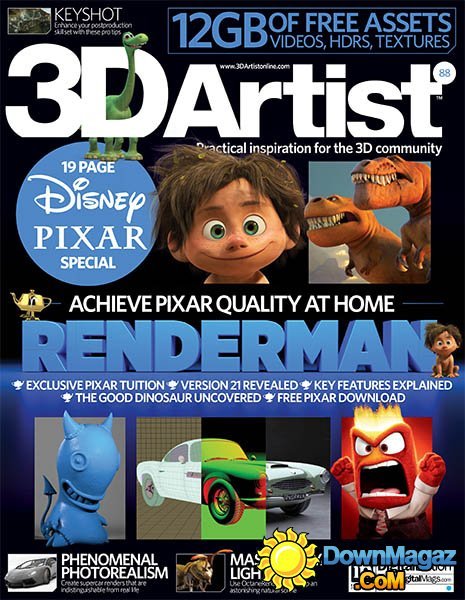 3D Artist UK - Issue 88 2015