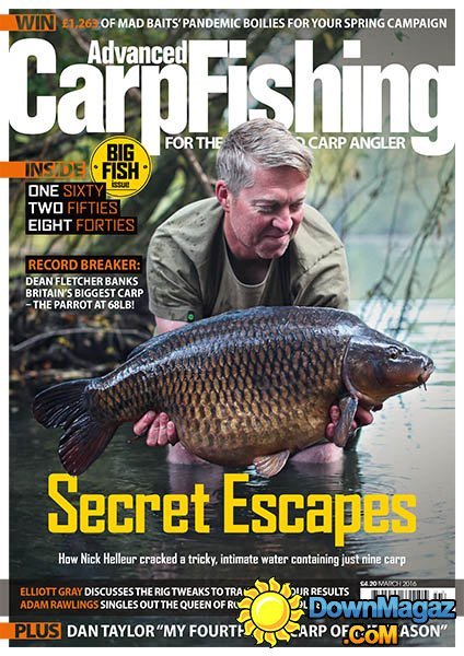 Advanced Carp Fishing - March 2016 Advanced Carp Fishing - March 2016