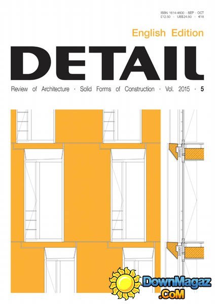 DETAIL English edition Germany - September/October 2015 DETAIL English edition Germany - September/October 2015