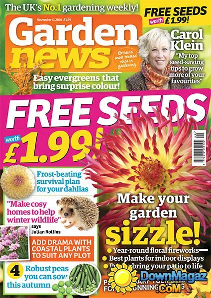 Garden News - November 5, 2016 Garden News - November 5, 2016