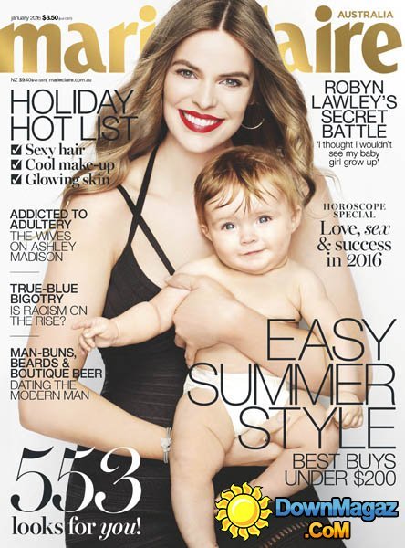 Marie Claire AU - January 2016 Marie Claire AU - January 2016
