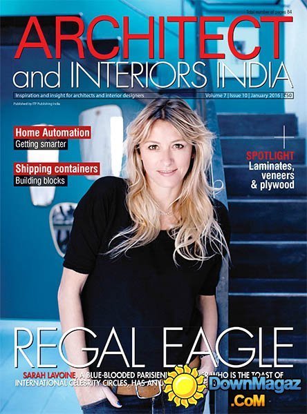 Architect and Interiors IN - January 2016 Architect and Interiors IN - January 2016