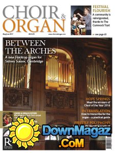 Choir & Organ - 05/06 2017 Choir & Organ - 05/06 2017