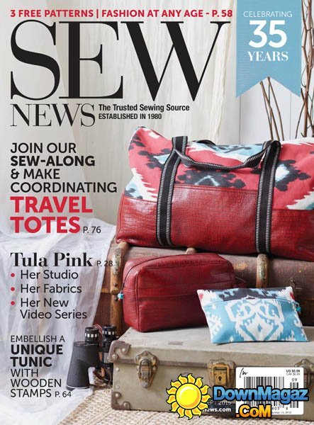 Sew News - August/September 2015 Sew News - August/September 2015
