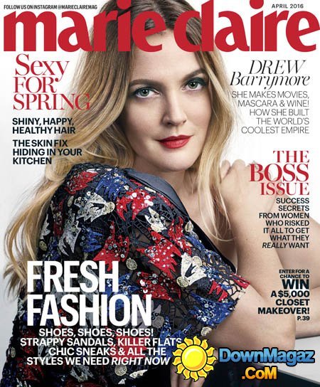 Marie Claire USA - April 2016 Marie Claire USA - April 2016