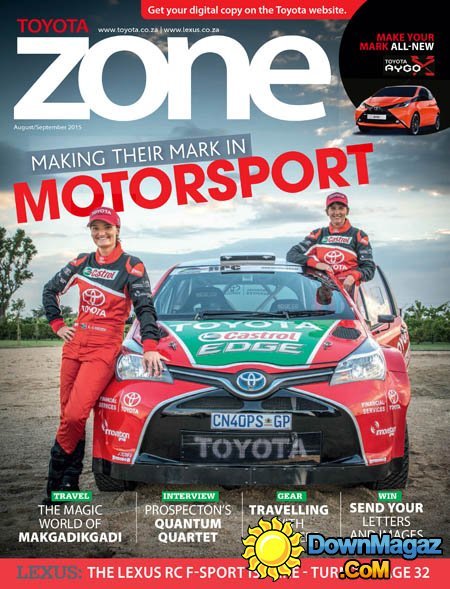 Toyota Zone South Africa – August/September 2015 Toyota Zone South Africa – August/September 2015