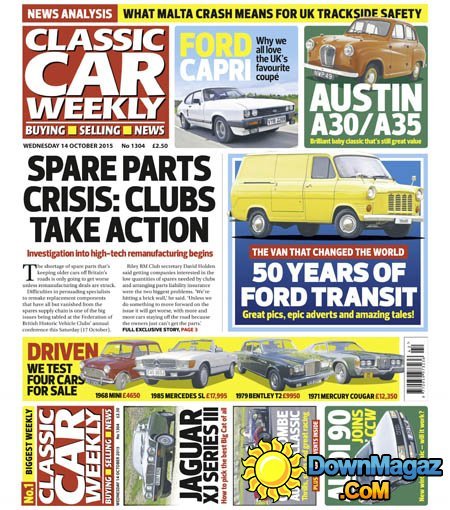 Classic Car Weekly UK - 14 October 2015 Classic Car Weekly UK - 14 October 2015