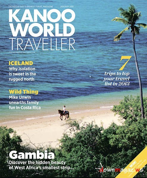 Kanoo World Traveller - January 2013 Kanoo World Traveller - January 2013