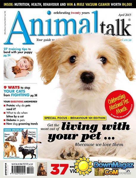 Animal Talk - April 2015 Animal Talk - April 2015