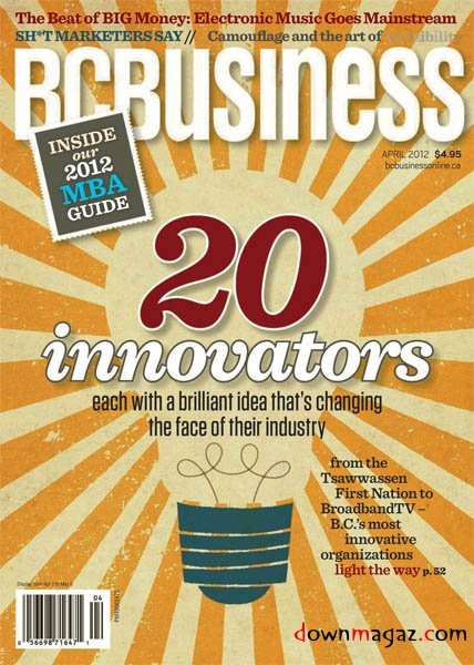 BCBusiness - April 2012 BCBusiness - April 2012
