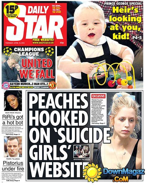 DAILY STAR - 10 April 2014 DAILY STAR - 10 April 2014