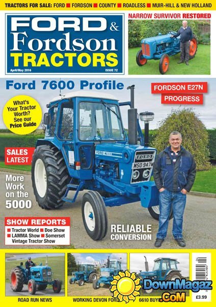 Ford & Fordson Tractors - April-May 2016
