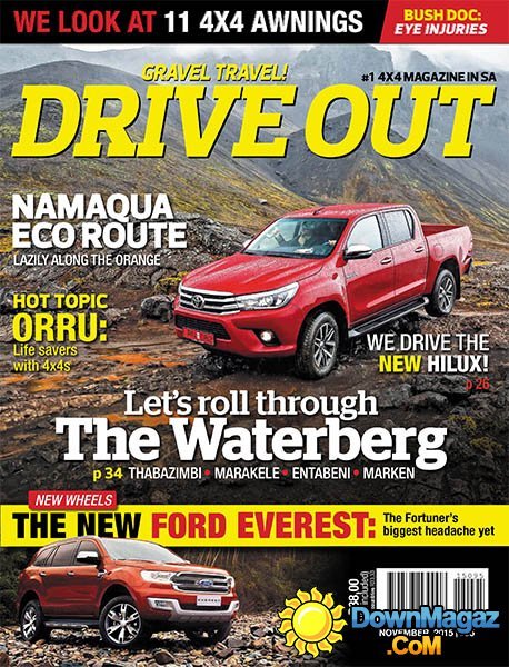 Drive Out SA - November 2015 Drive Out SA - November 2015
