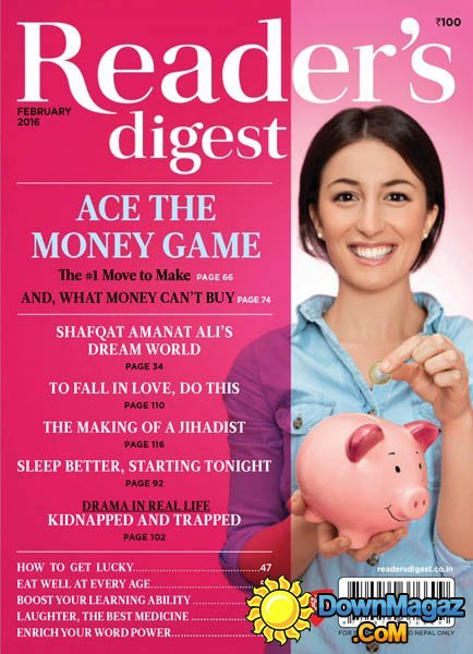 Reader's Digest IN - February 2016 Reader's Digest IN - February 2016