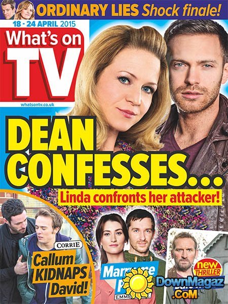 What's on TV - 18 April 2015 What's on TV - 18 April 2015