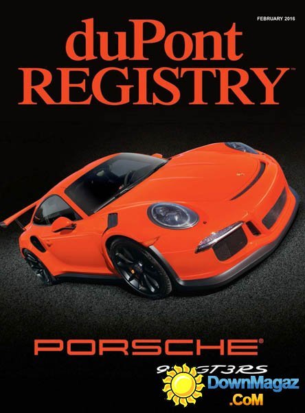 duPont REGISTRY - February 2016 duPont REGISTRY - February 2016